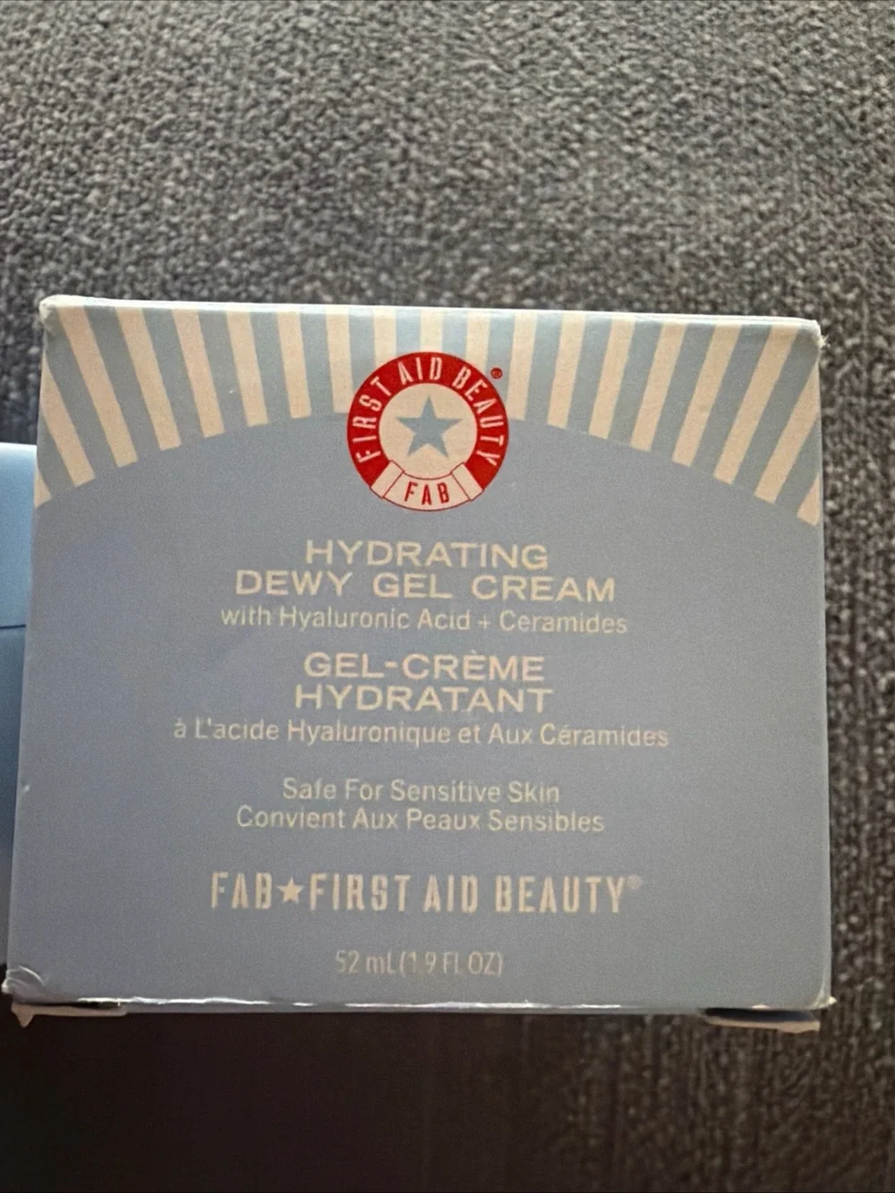 First Aid Beauty Hydrating Dewy Gel Cream - Pale Blue Jar